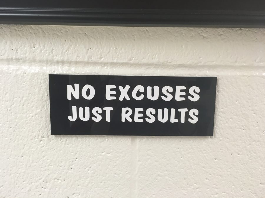 No excuses, just results